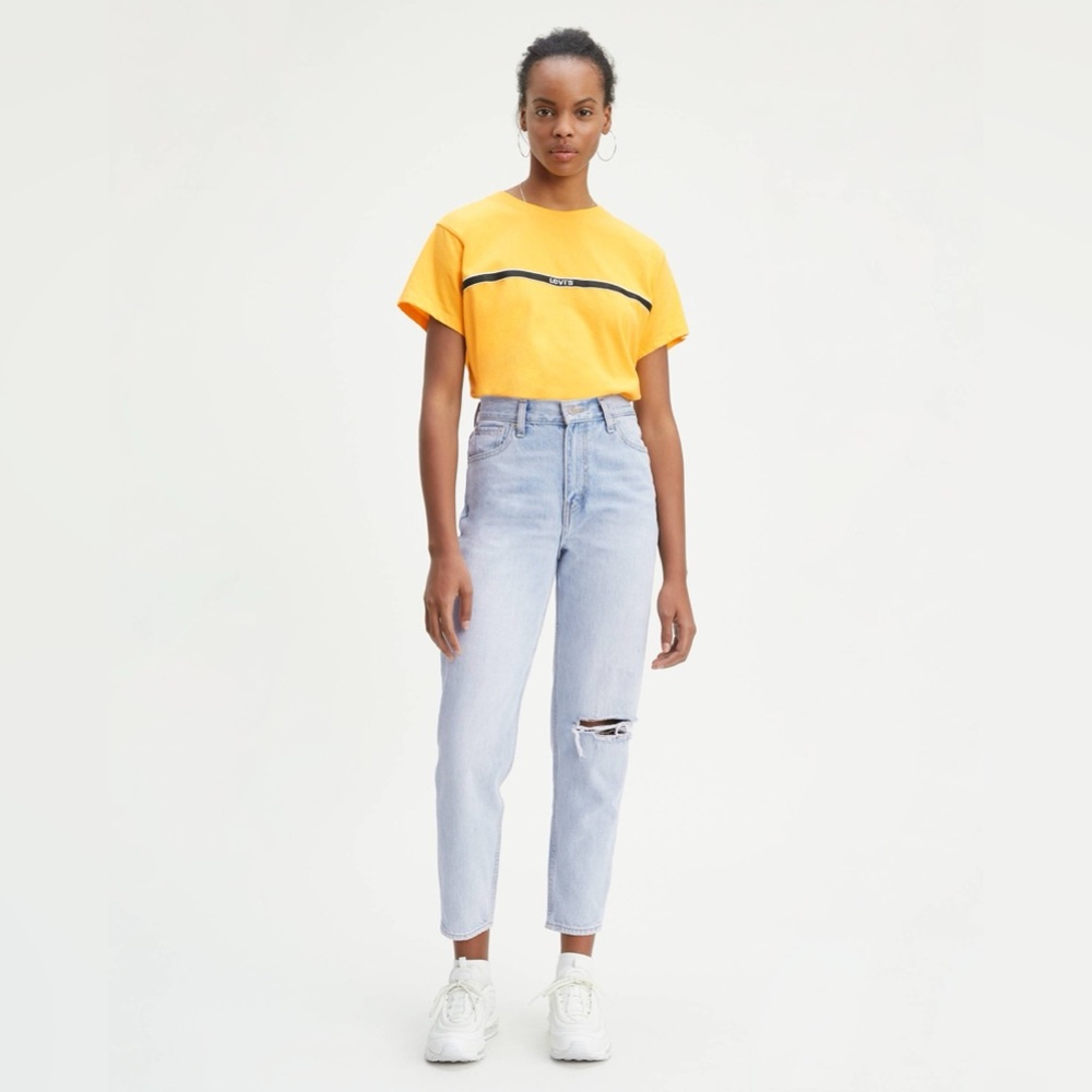 Levi’s high rise mom Jean - light wash